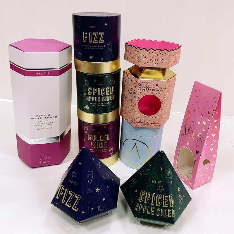阳山化妆品包装盒、异形包装盒、异形礼盒、异形纸盒定制印刷